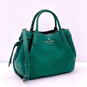 Kate Spade Dumpling Small Satchel Deep Jade